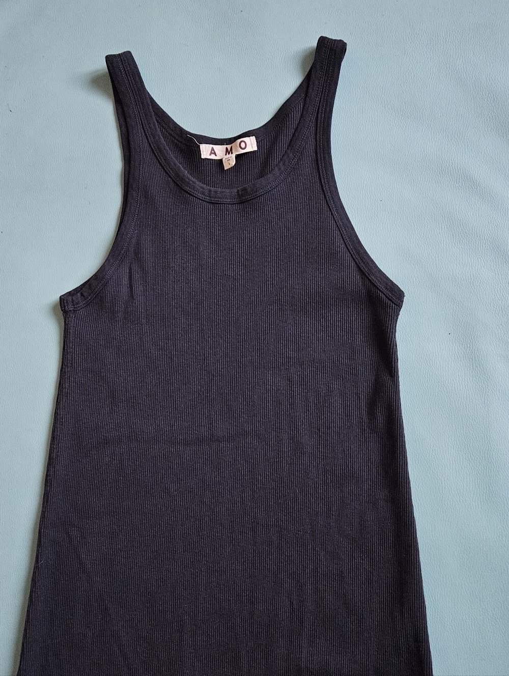AMO Ribbed Tank Dress - Picture 5 of 8